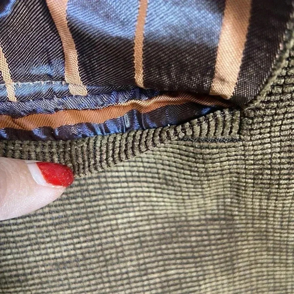 Venezzi Sport Coat L Brown Lined Textured Cosplay Eclectic Zipper Fall Business - Picture 6 of 14